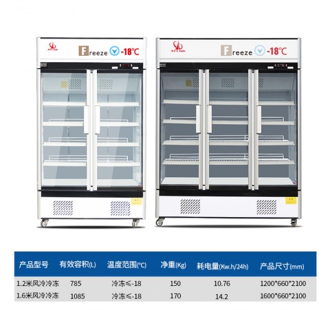 风冷冷冻展示柜